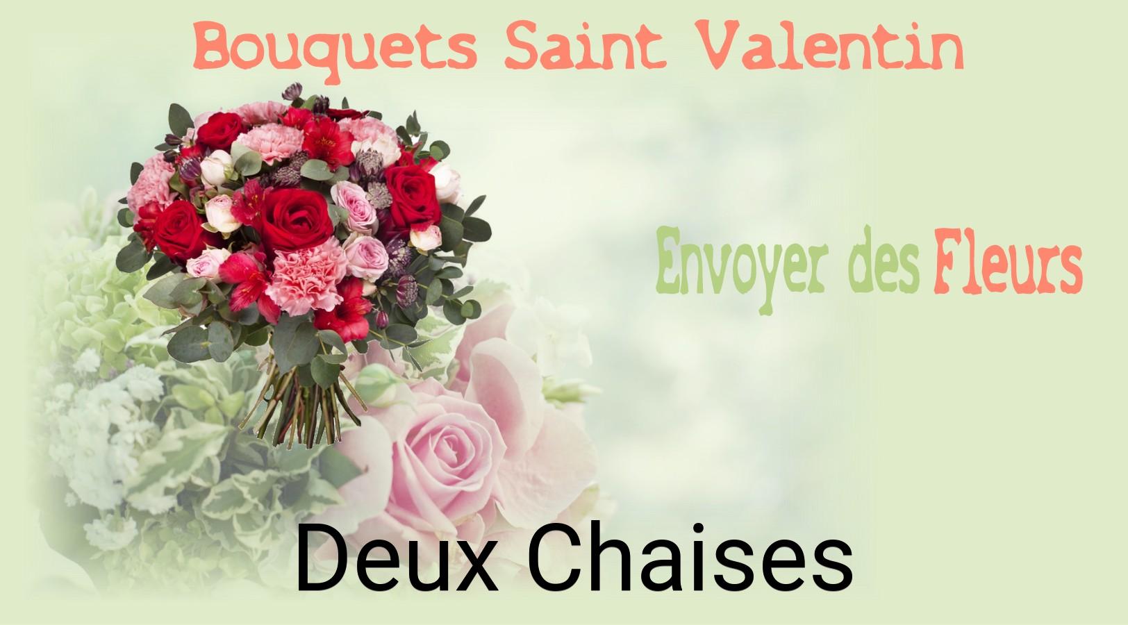 Roses de Saint-Valentin livrées à Deux-Chaises