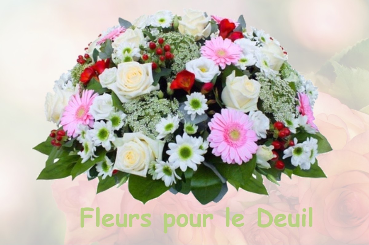 fleurs deuil DEUX-CHAISES